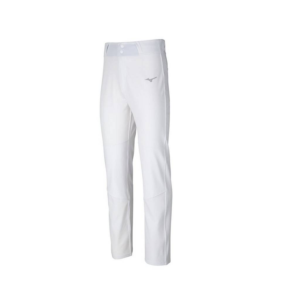 Panske Tepláky Mizuno Pro Woven Baseball Biele Vypredaj GIMC03612